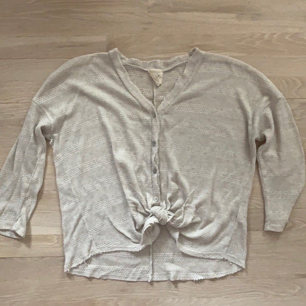 Knit lightweight top